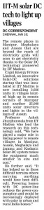 thumbnail_deccan chronicle-IIT-Madras solar DC tech to light up villages